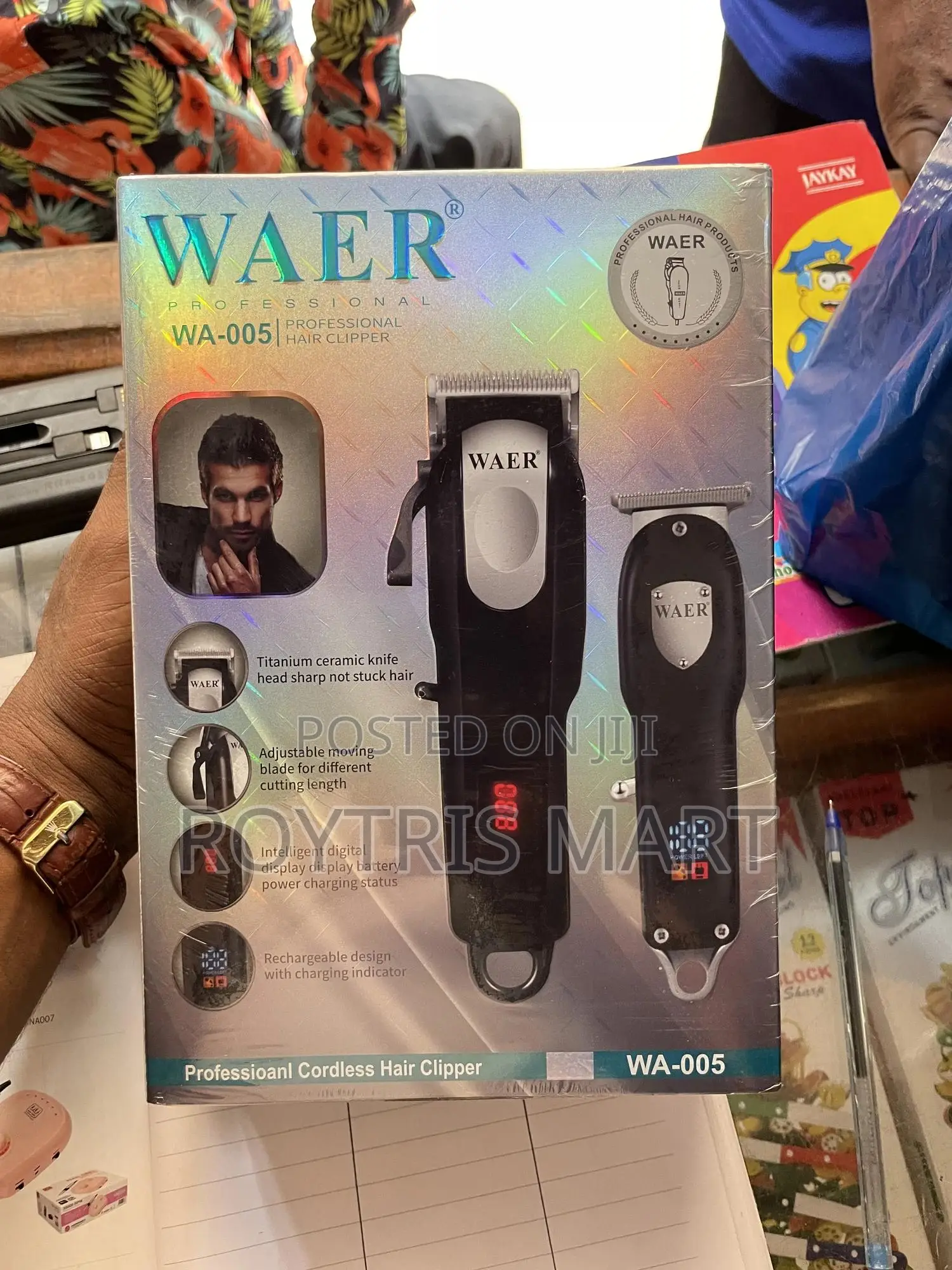 2in1 Wa-005 Professional Hair Clipper