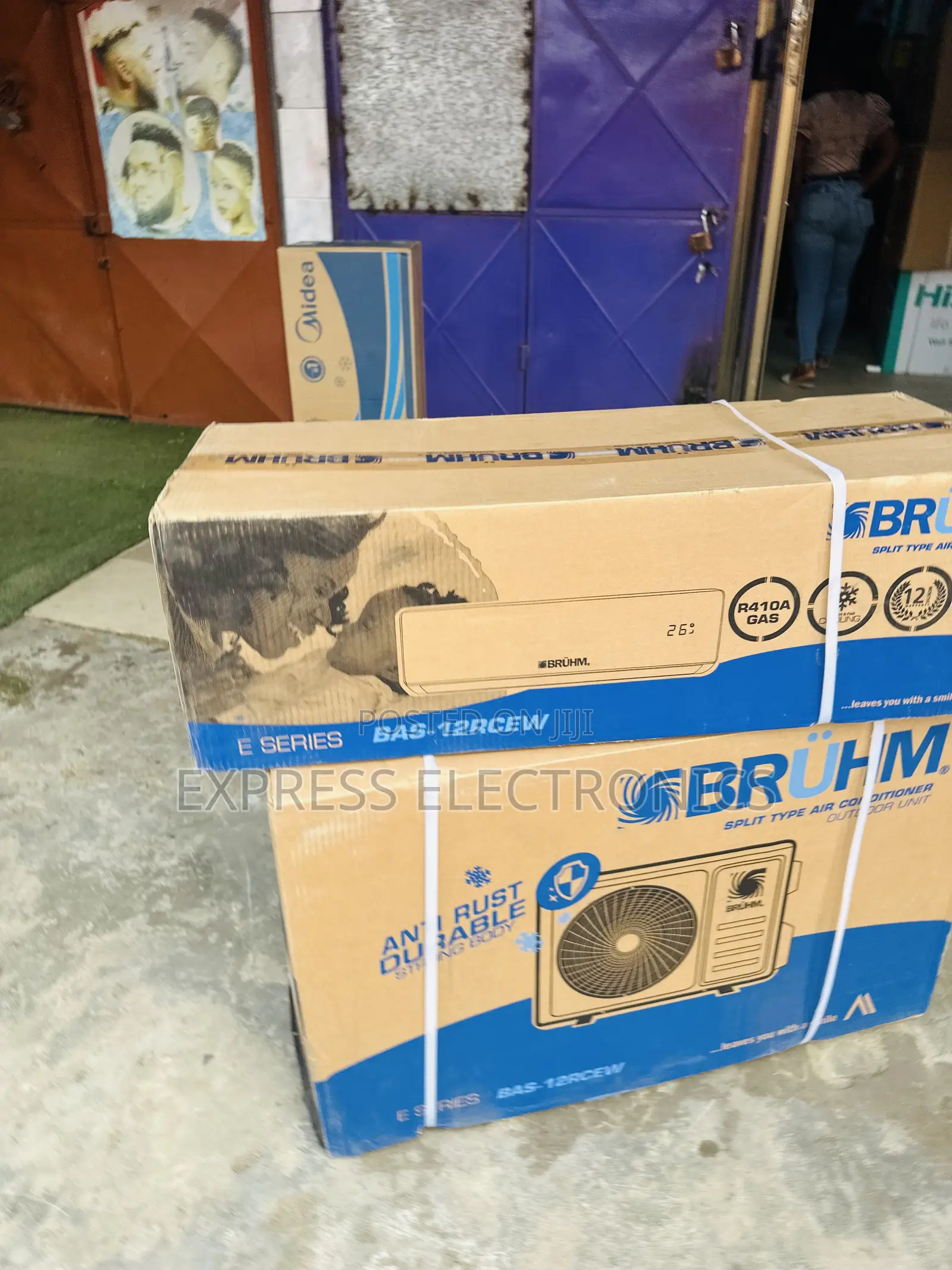 Zeal Sleek Slim Design Bruhm Split R410 Gas 2.5hp Inverter