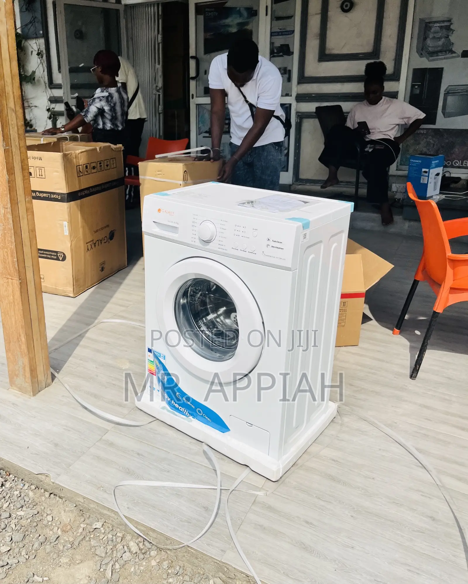 Fully Automatic Galazy GLX-06 FL 6kg Washing Machine(White)