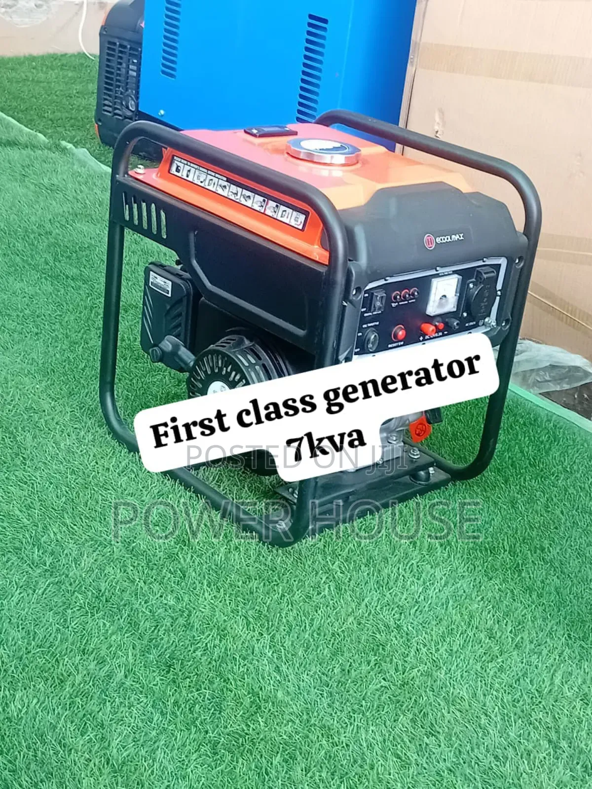 Efficient 7kva Ecool Max Petrol Generator 7000watts