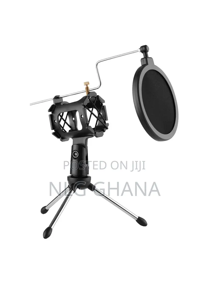 6.8-12.5cm Video Microphone Kit With Mic Tripod Shoc Tvx6507