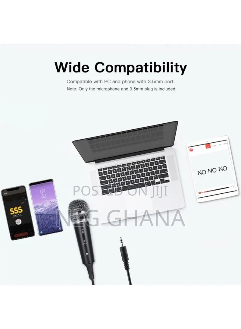 6.8-12.5cm Video Microphone Kit With Mic Tripod Shoc Tvx6507