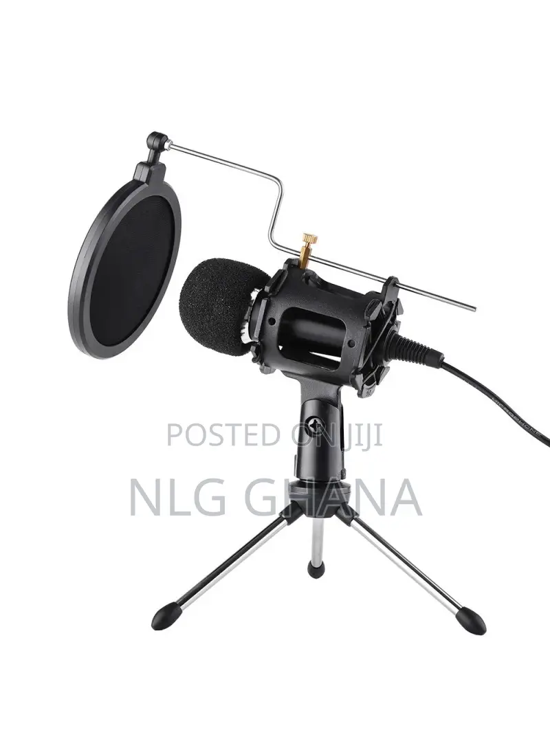 6.8-12.5cm Video Microphone Kit With Mic Tripod Shoc Tvx6507