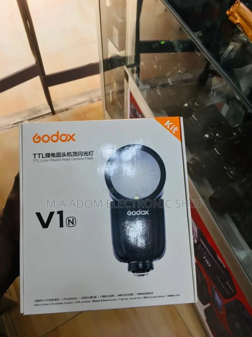 Godox V1n: The Ultimate Nikon Speedlite for Soft, Even Light