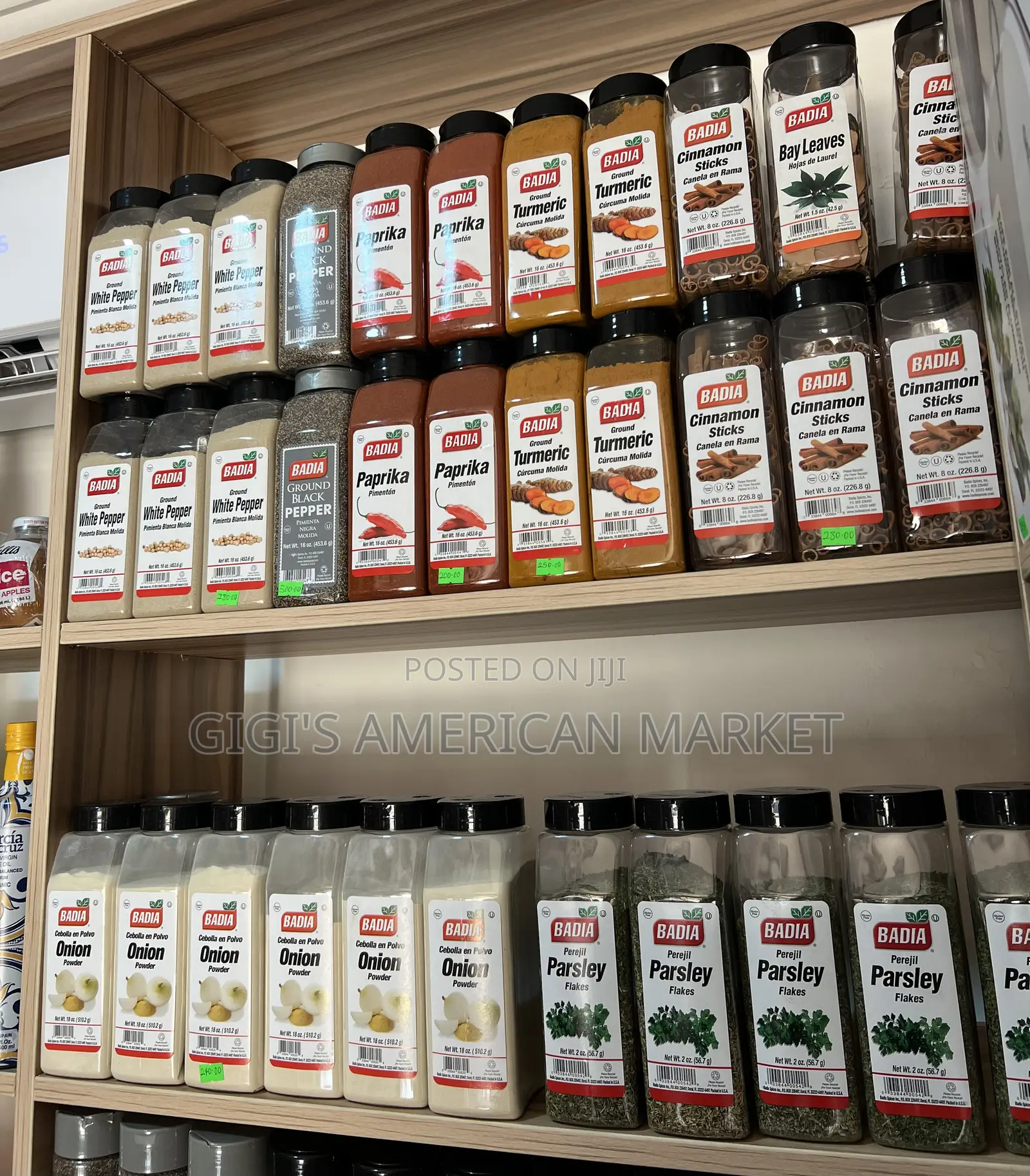 All Badia Spices. Big Size.