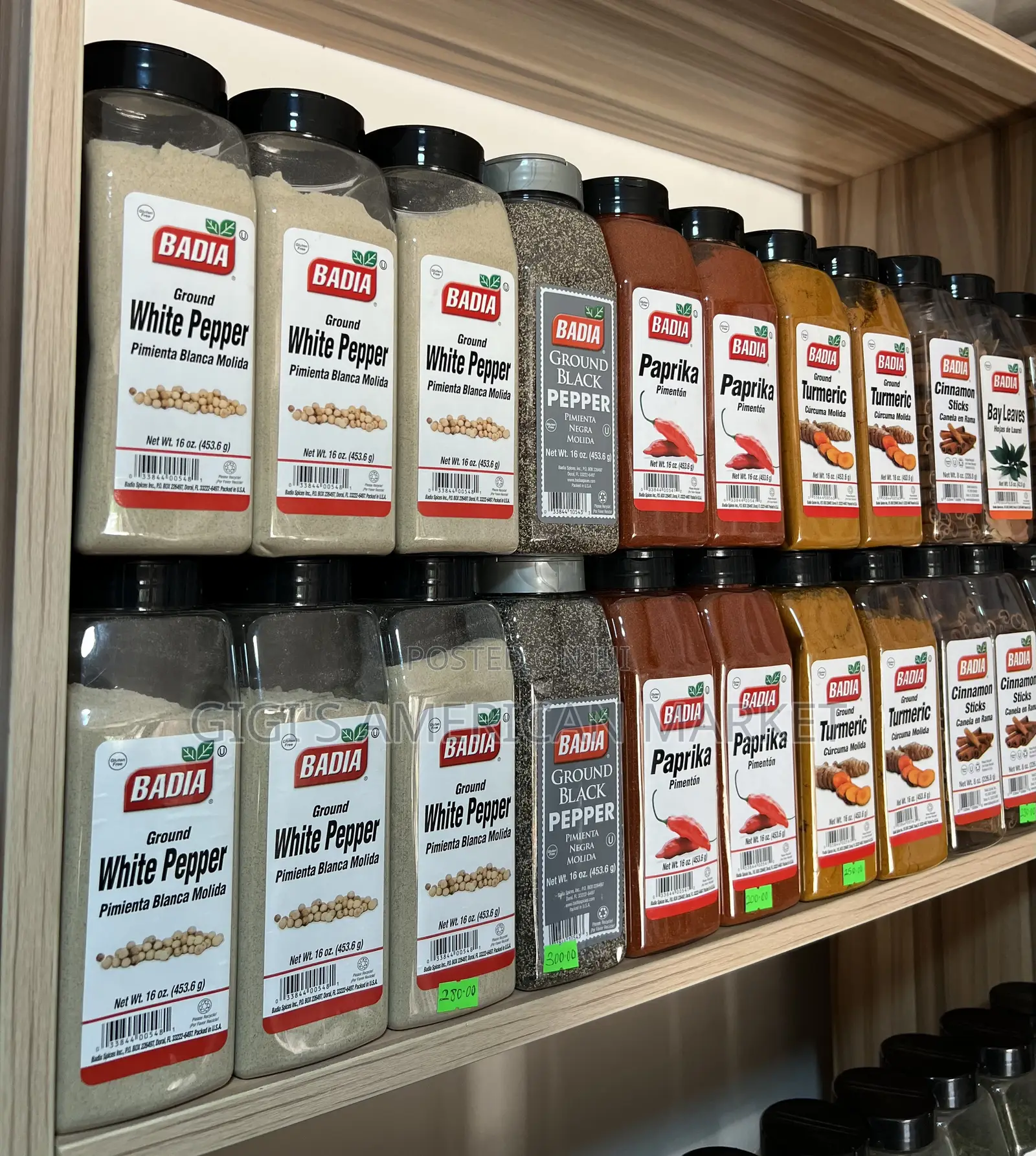 All Badia Spices. Big Size.