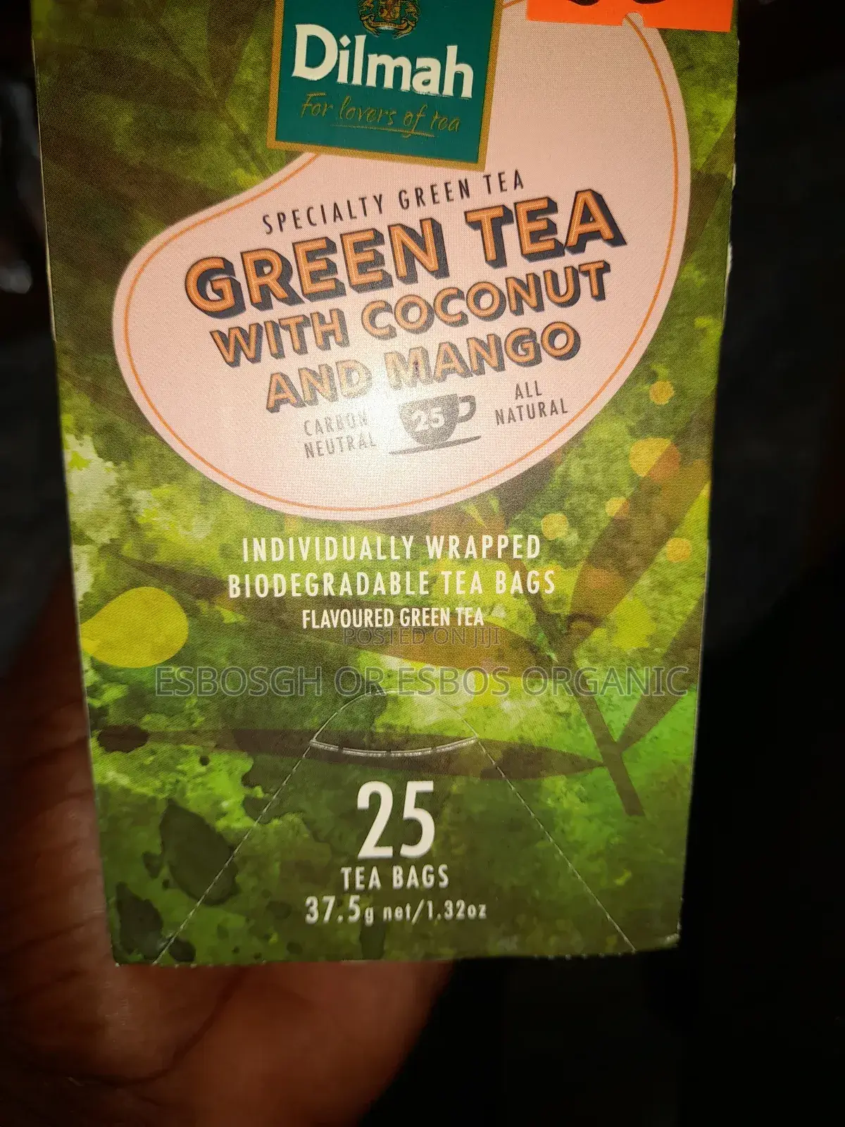 Green Tea With Coconut and Mango