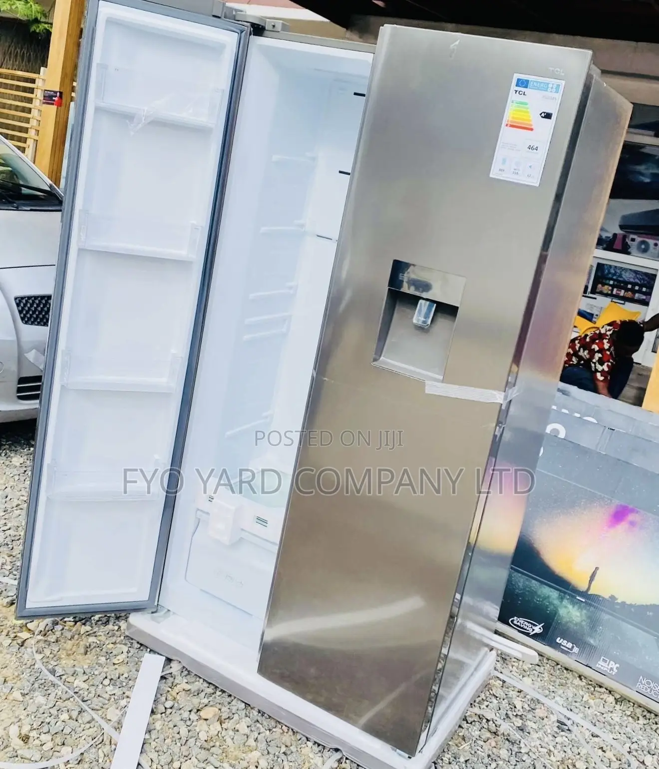 Twin Eco Inverter TCL Tow Side Double Door Refrigerator