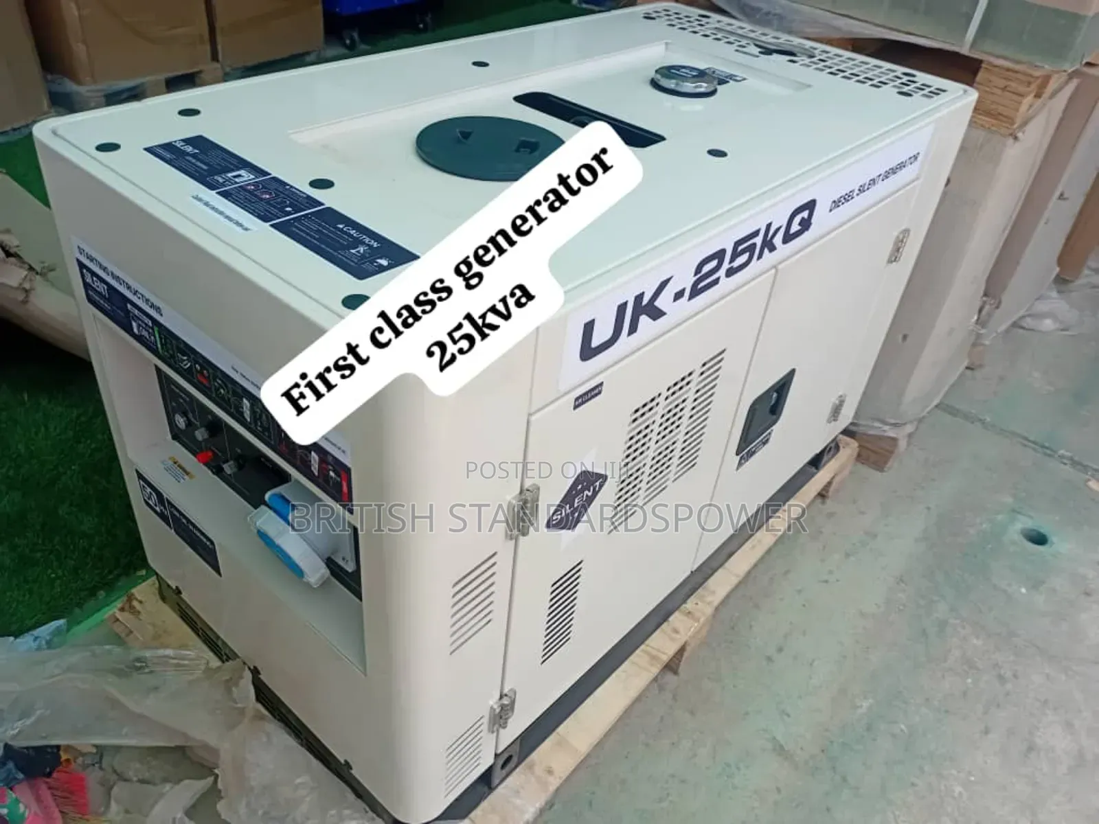 Order UK Model Generator Diesel 25kva Silent Generator