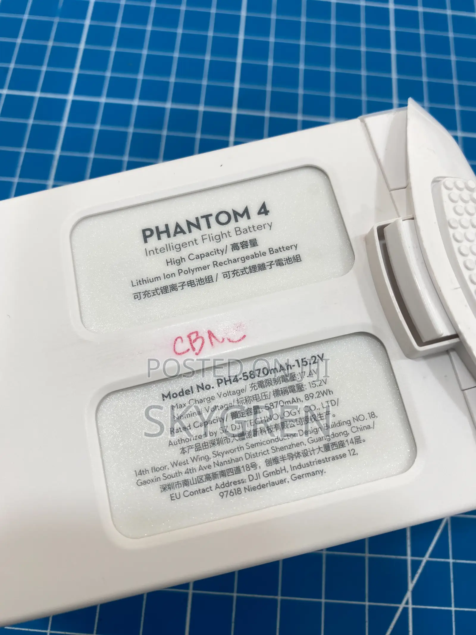 Dji Phantom 4 Pro Drone Battery
