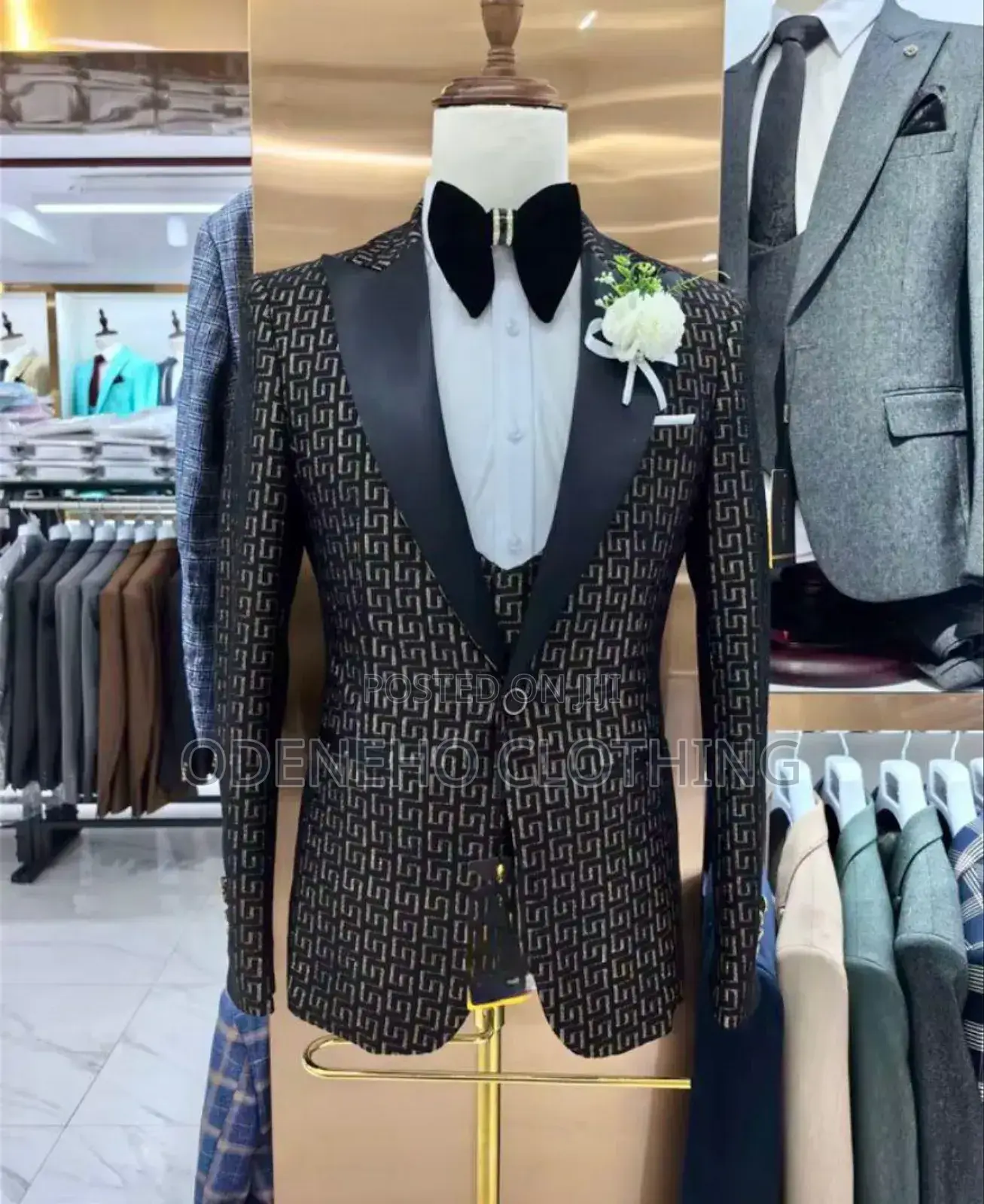 Black Classical Suit for Dinner and More