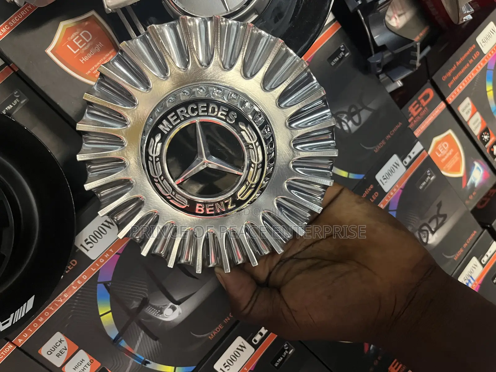 Mercedes Benz Center Caps Set