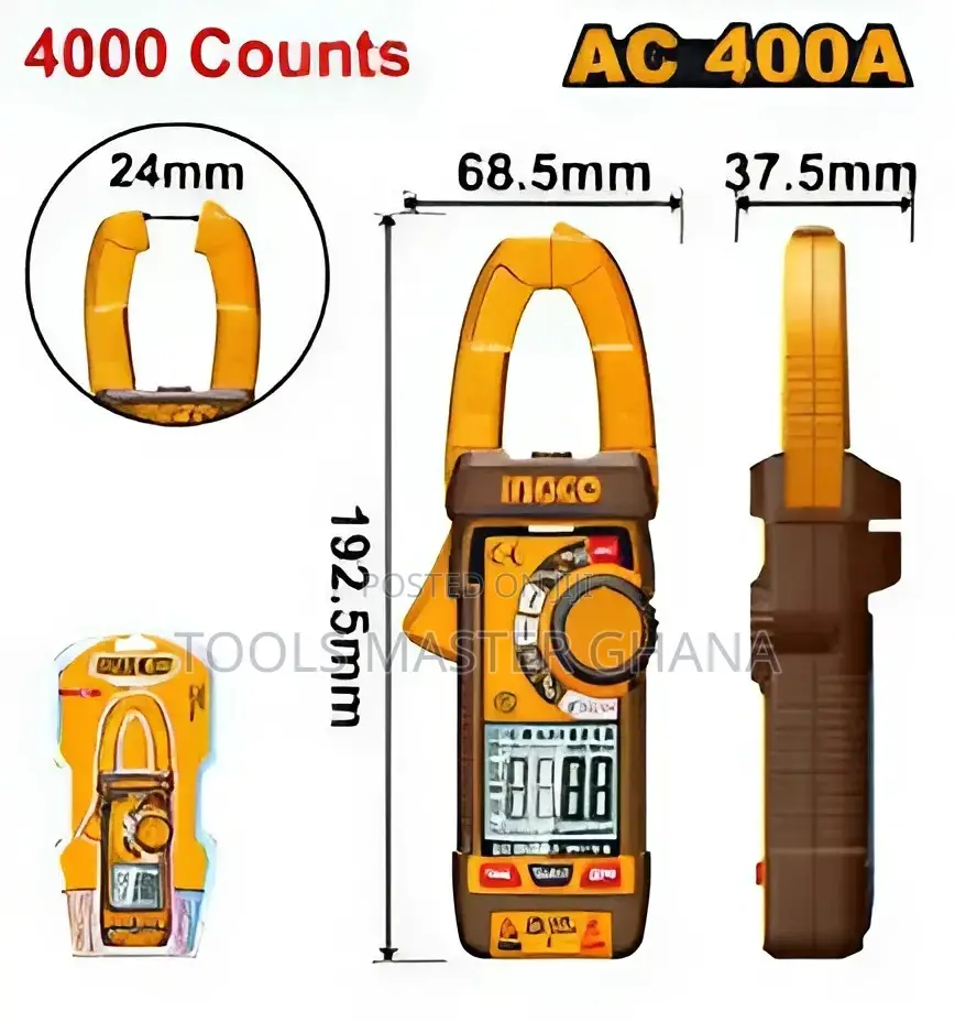 Digital Ac Clamp Meter - Dcm62001