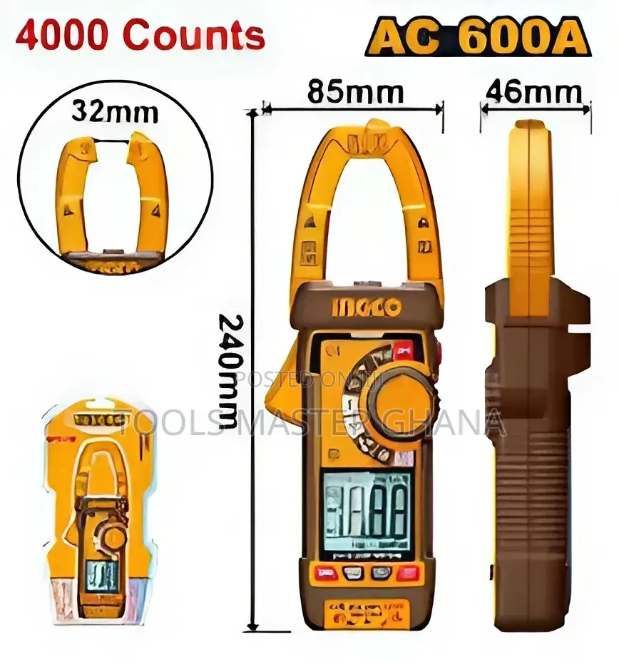 Digital Ac Clamp Meter - Dcm66001