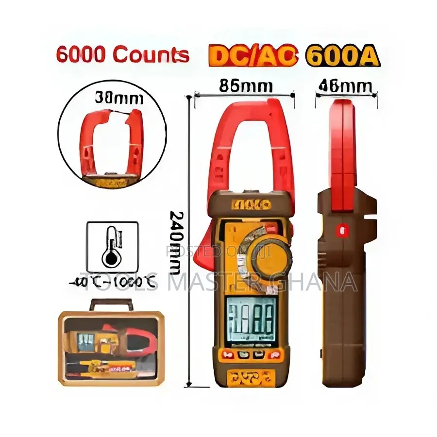 Dc/Ac Clamp Meter - Dcm66002