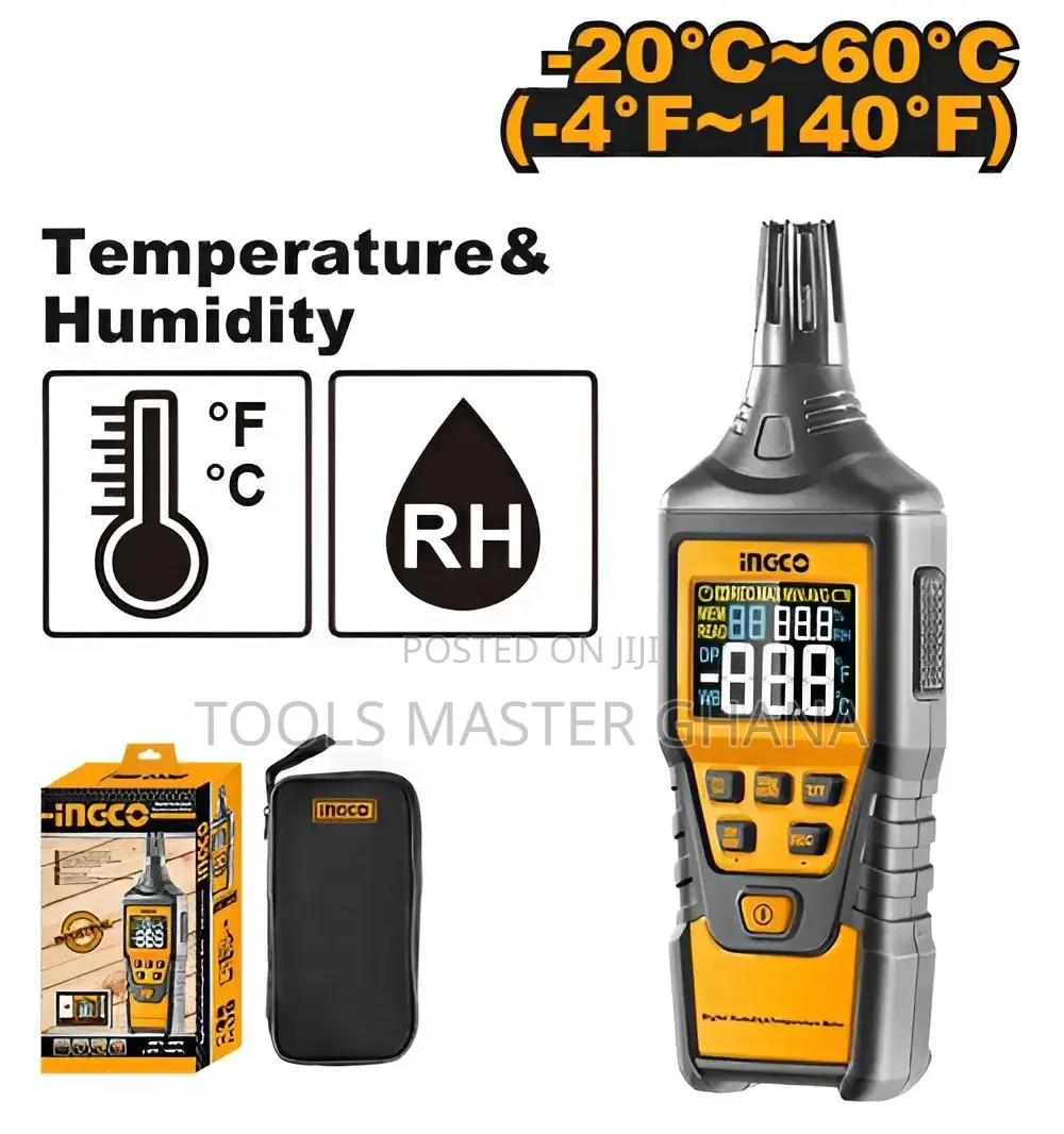 Digital Humidity & Temperature Meter - Hetht01
