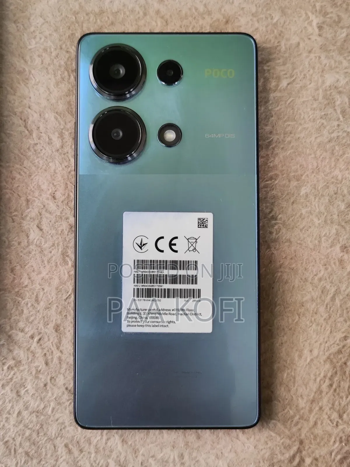 New Xiaomi Poco M6 Pro 256 GB Blue