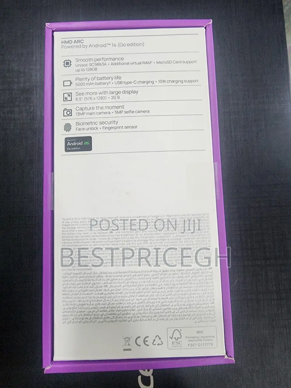 Nokia HMD 64gb 4gb RAM