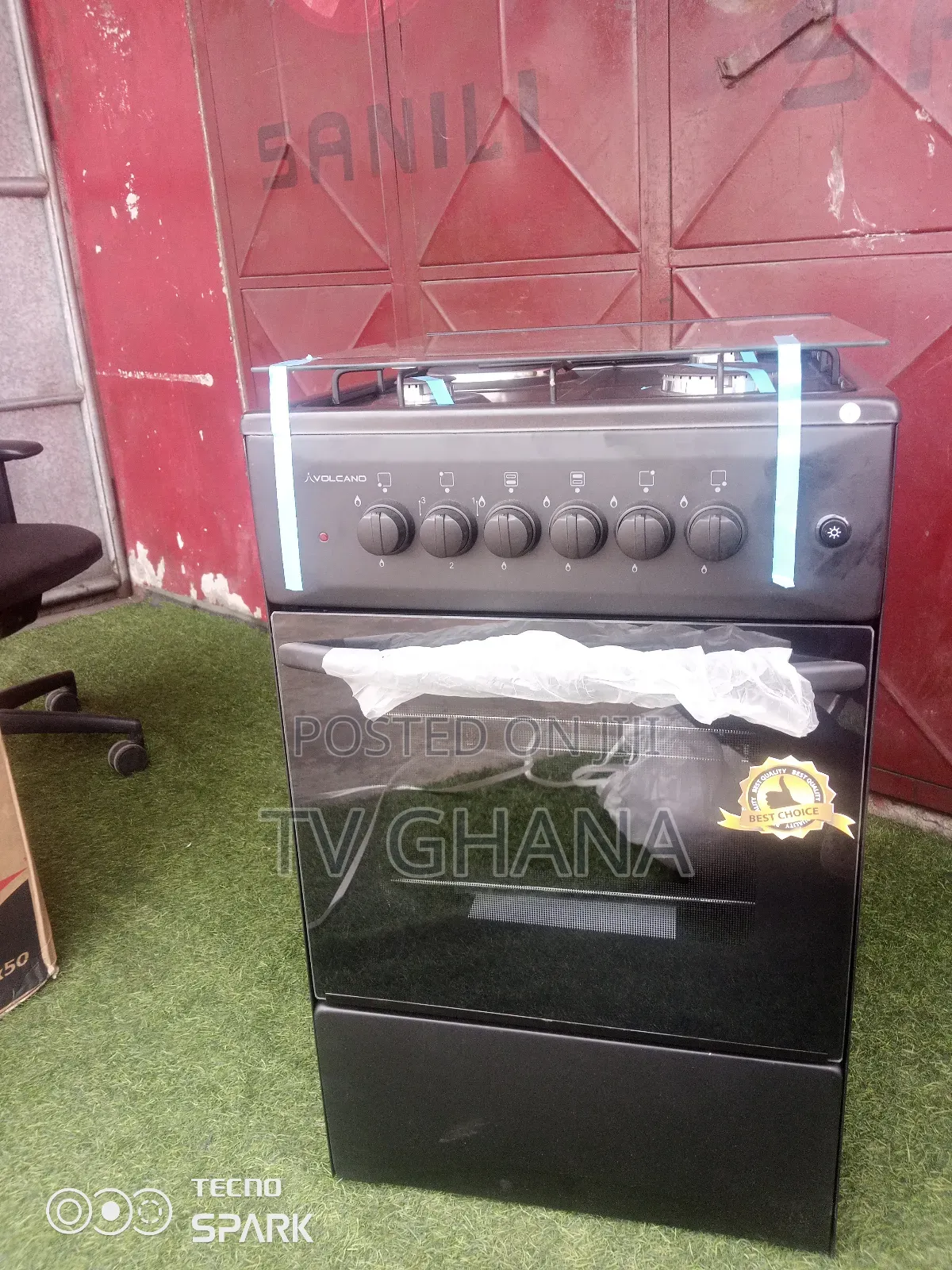 Gl(3+1) Volcano Gas Cooker Electric Gas Cooker Volcano