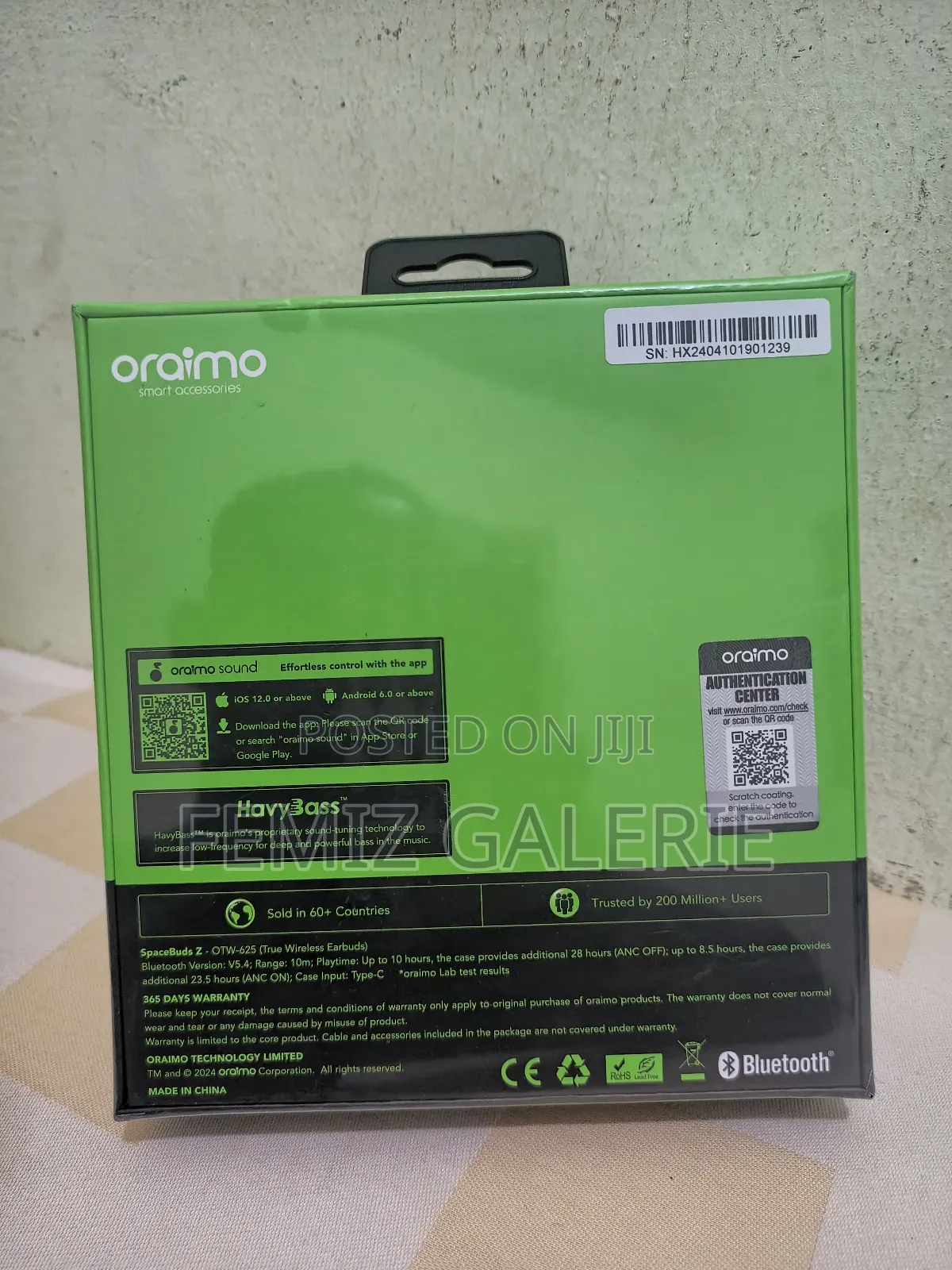 Oraimo Spacebuds Z Anc Twe With Spatial Audio