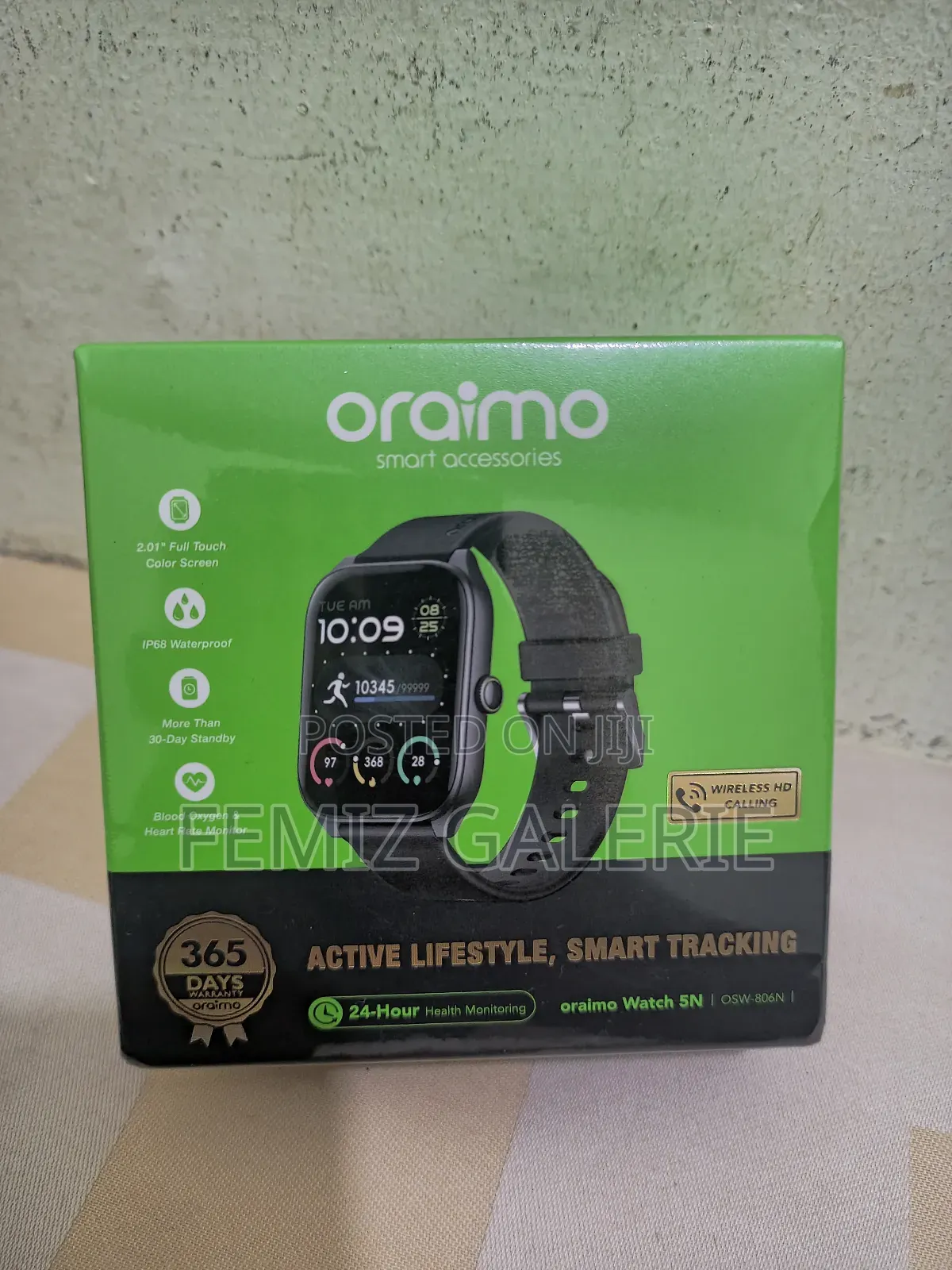Oraimo Watch 5n 2.01'' TFT Ip68 Smart Watch