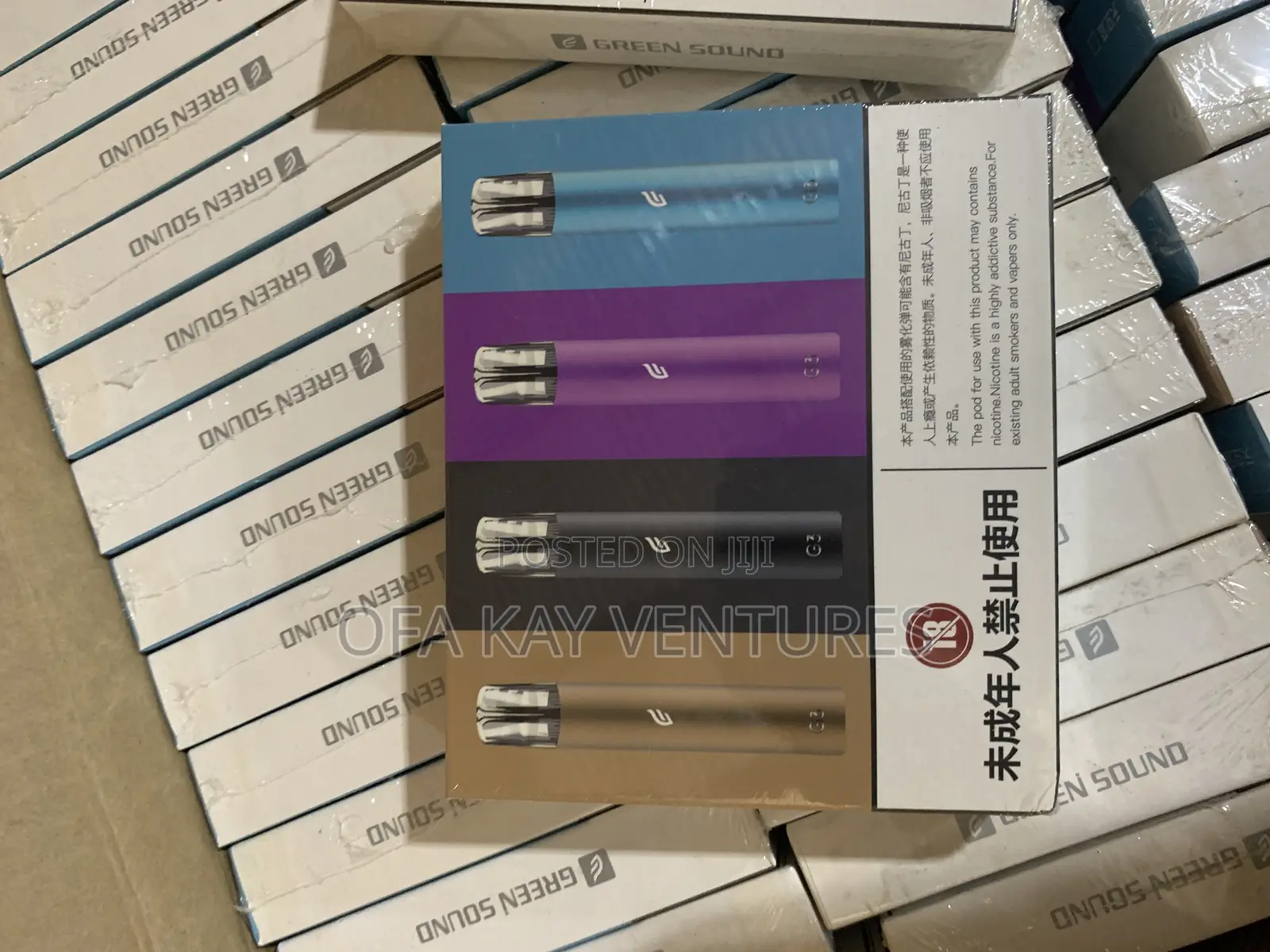 Rechargeable 3 in 1 Vape With Flavor