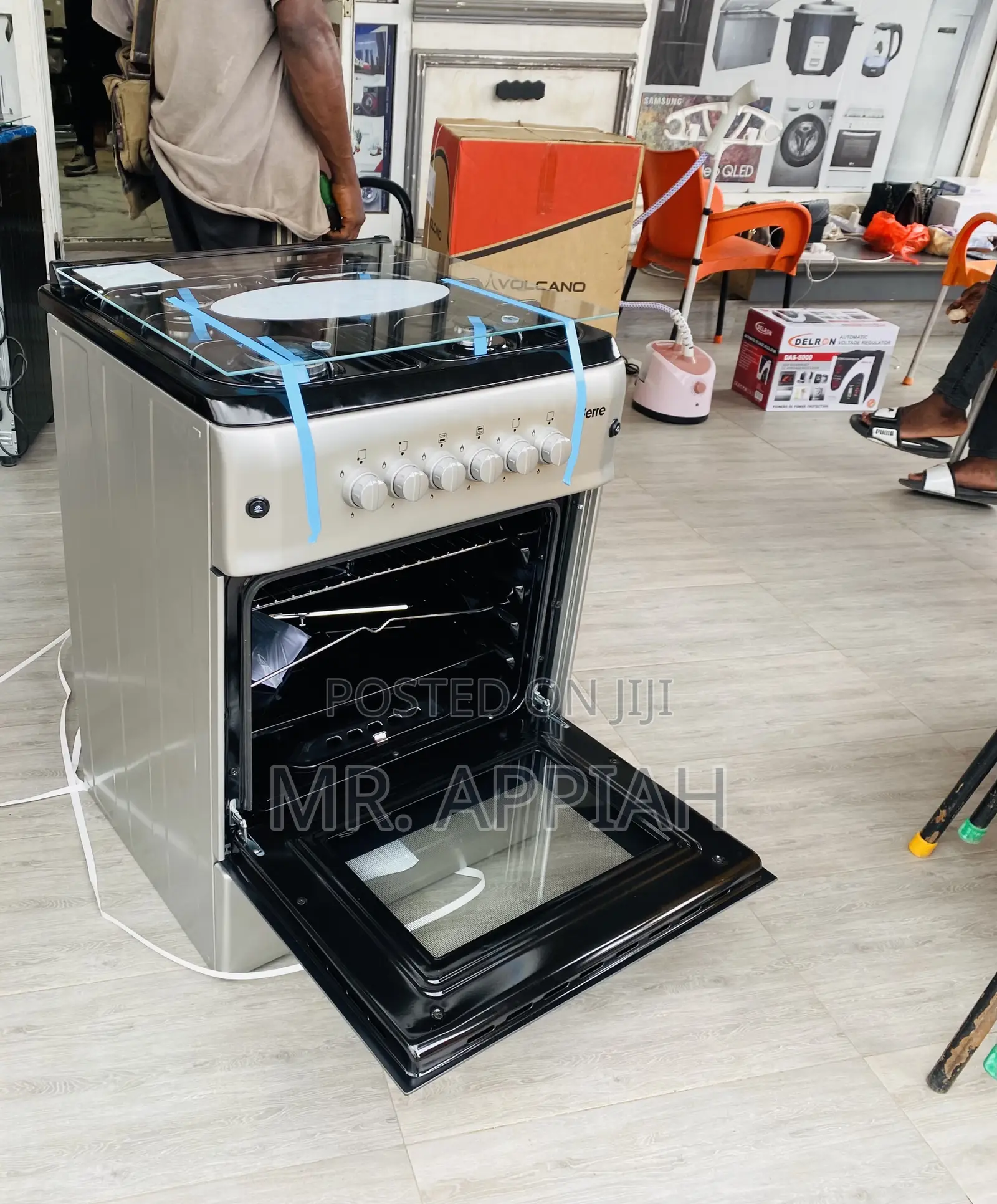 Choose Unique Ferre 60x60cm Gas Oven 4 Burner(Smart)