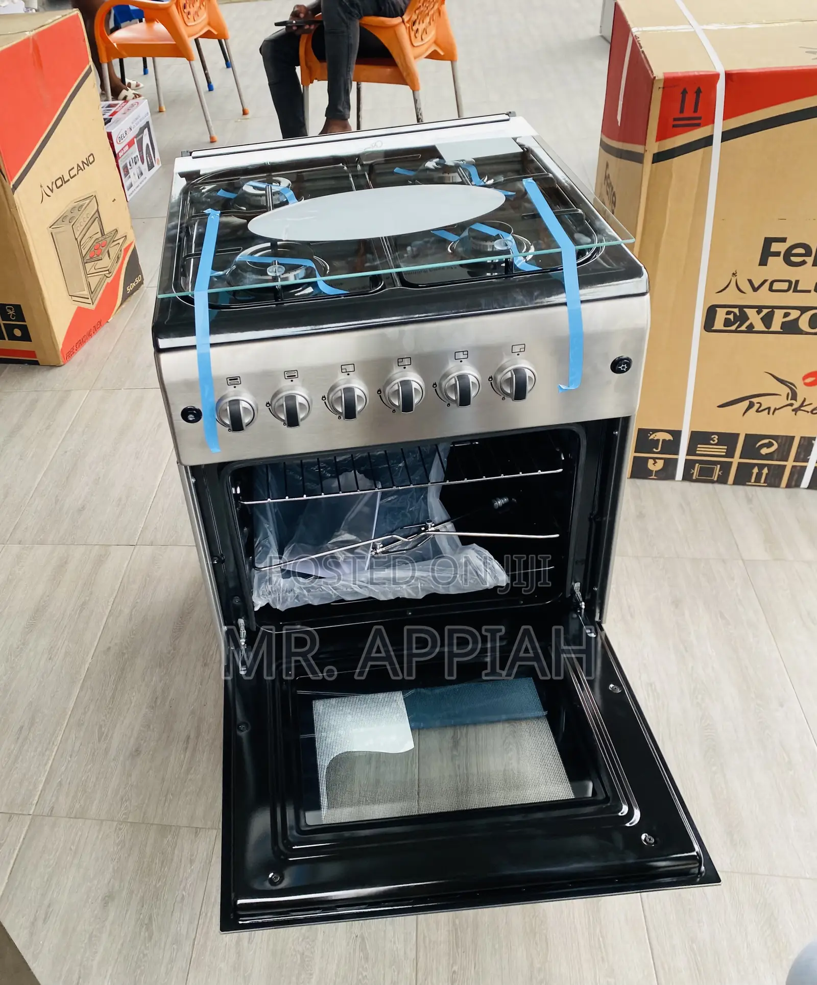 Buy Unique Ferre 60x60(New Line)4 Gas Burner With Grill.