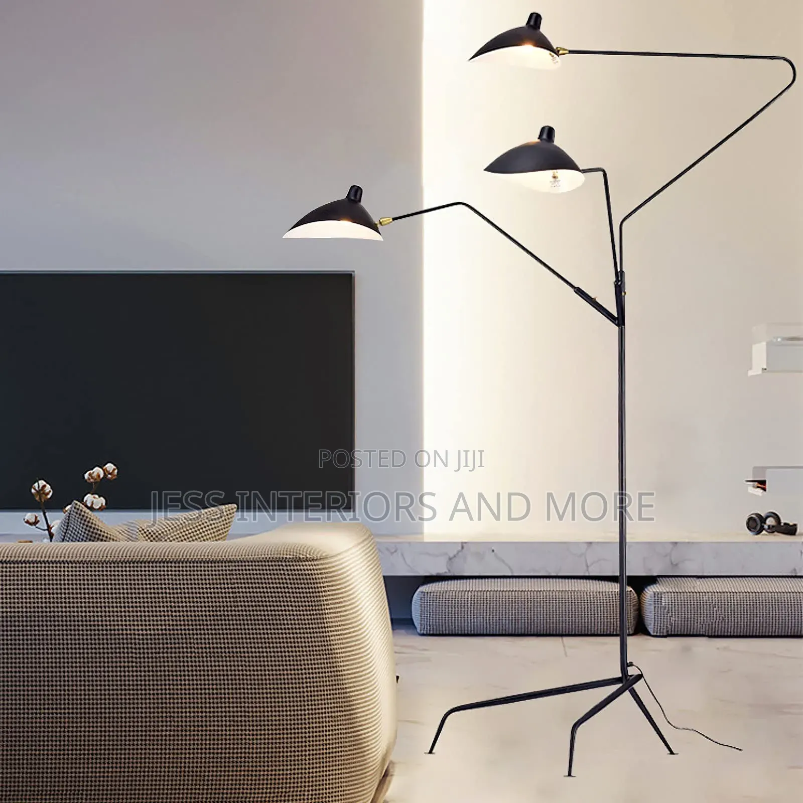 Three-Arm Floor Lamp (210cm)