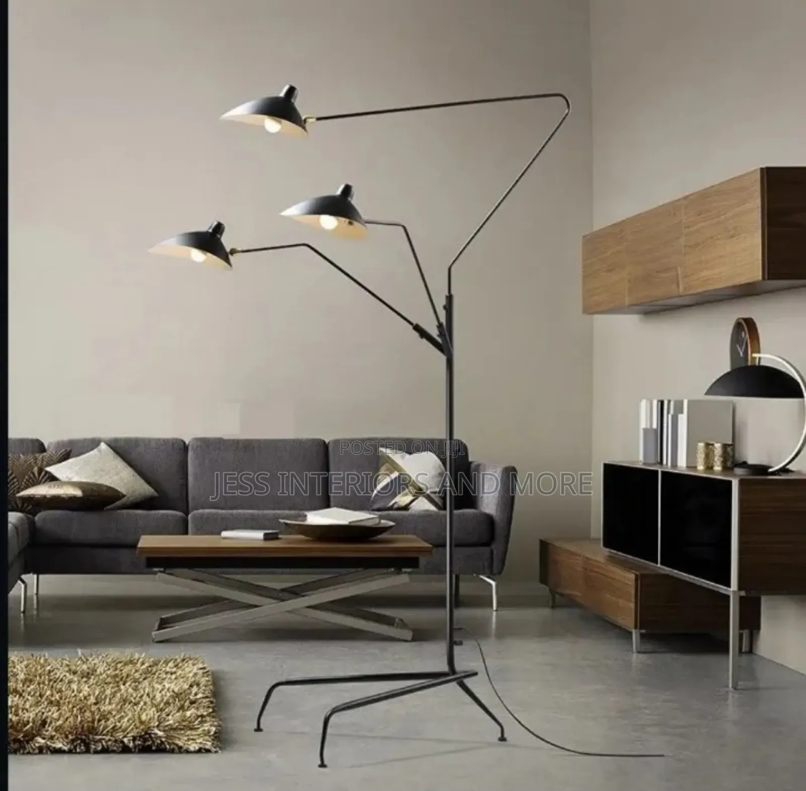 Three-Arm Floor Lamp (210cm)
