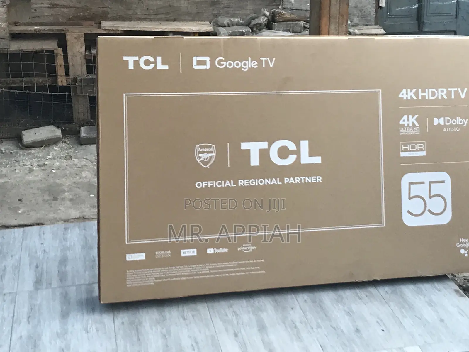 Get Unique TCL 55p635 55” HDR Smart Glossy Television.
