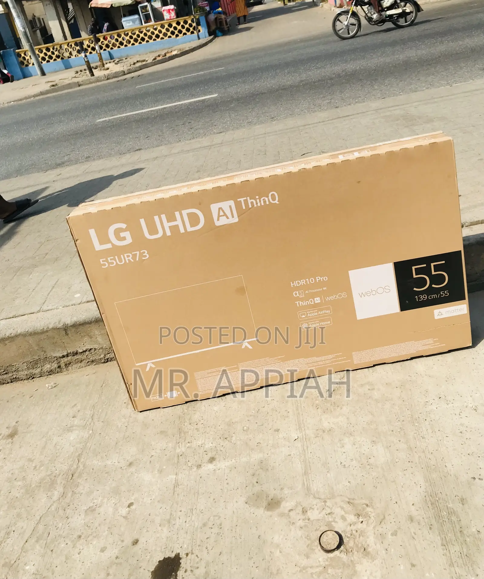 Fantastic Lg55ur73 55” Uhd Smart Screen Electric Tv.