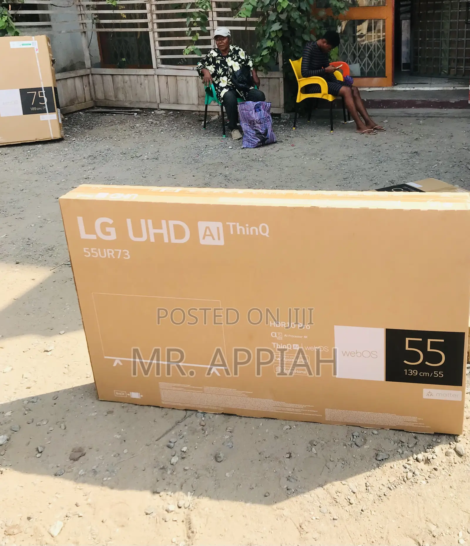 Uhd Smart Screen Television Lg55ur73 55(Black).