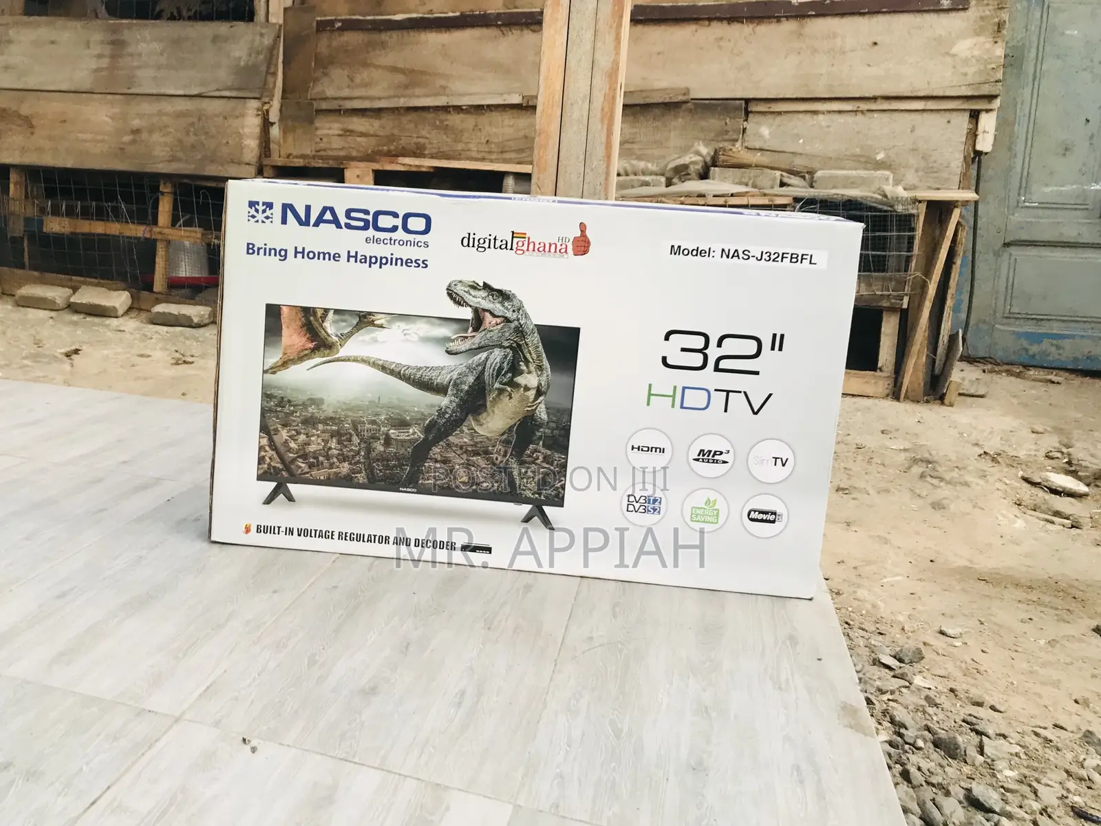 Choose Unique Nasco 32” Hd Digital Satellite Television.