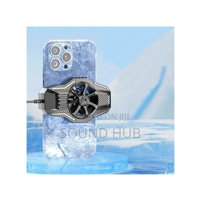 Phone Cooler, Cellphone Radiator With Cooling Fan + SLEEVES