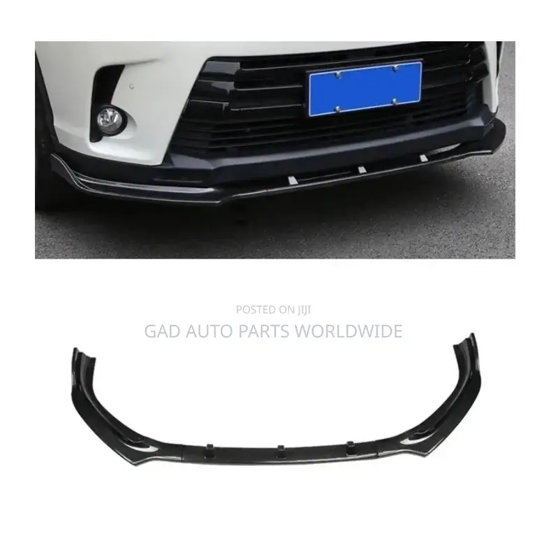 Universal Front Bumper Lip All Caras