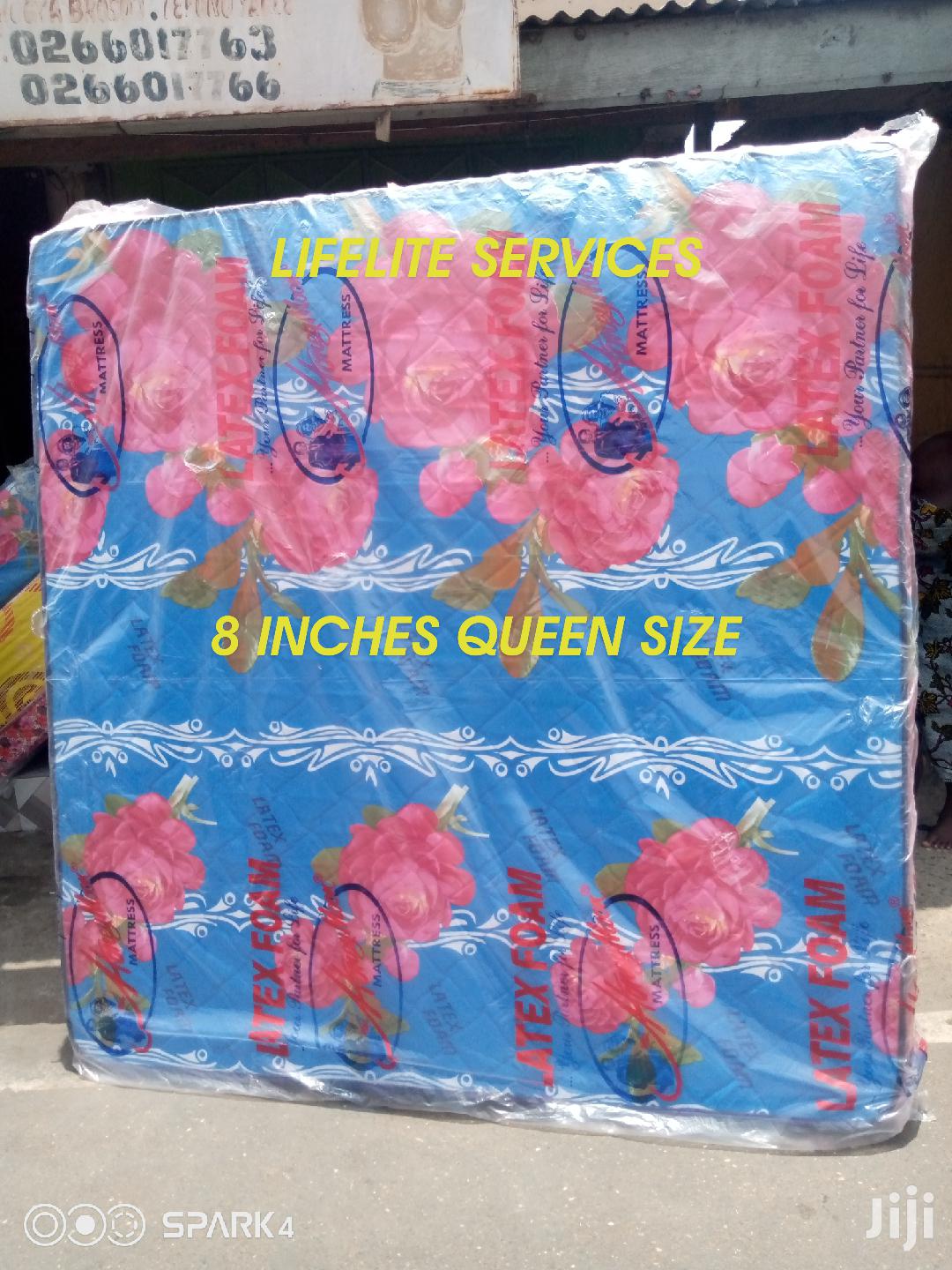 Mattress- Queen Size 8" Quees Size High Density