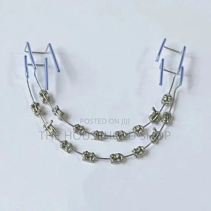 Fake / Fashion Clip on Braces for Teeth (No Glue Needed)
