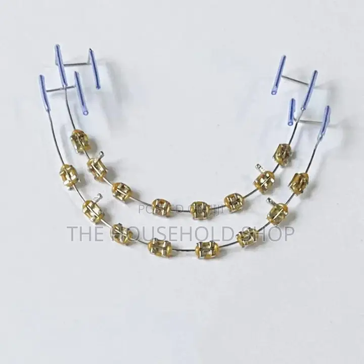 Fake / Fashion Clip on Braces for Teeth (No Glue Needed)