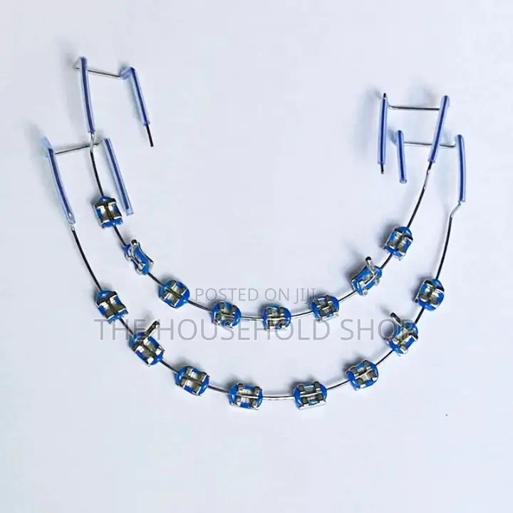 Fake / Fashion Clip on Braces for Teeth (No Glue Needed)