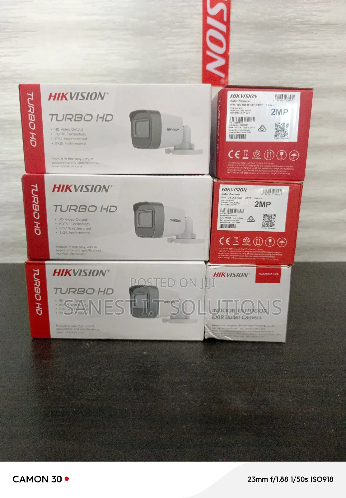 2mp Hikvission Dome CCTV Camera