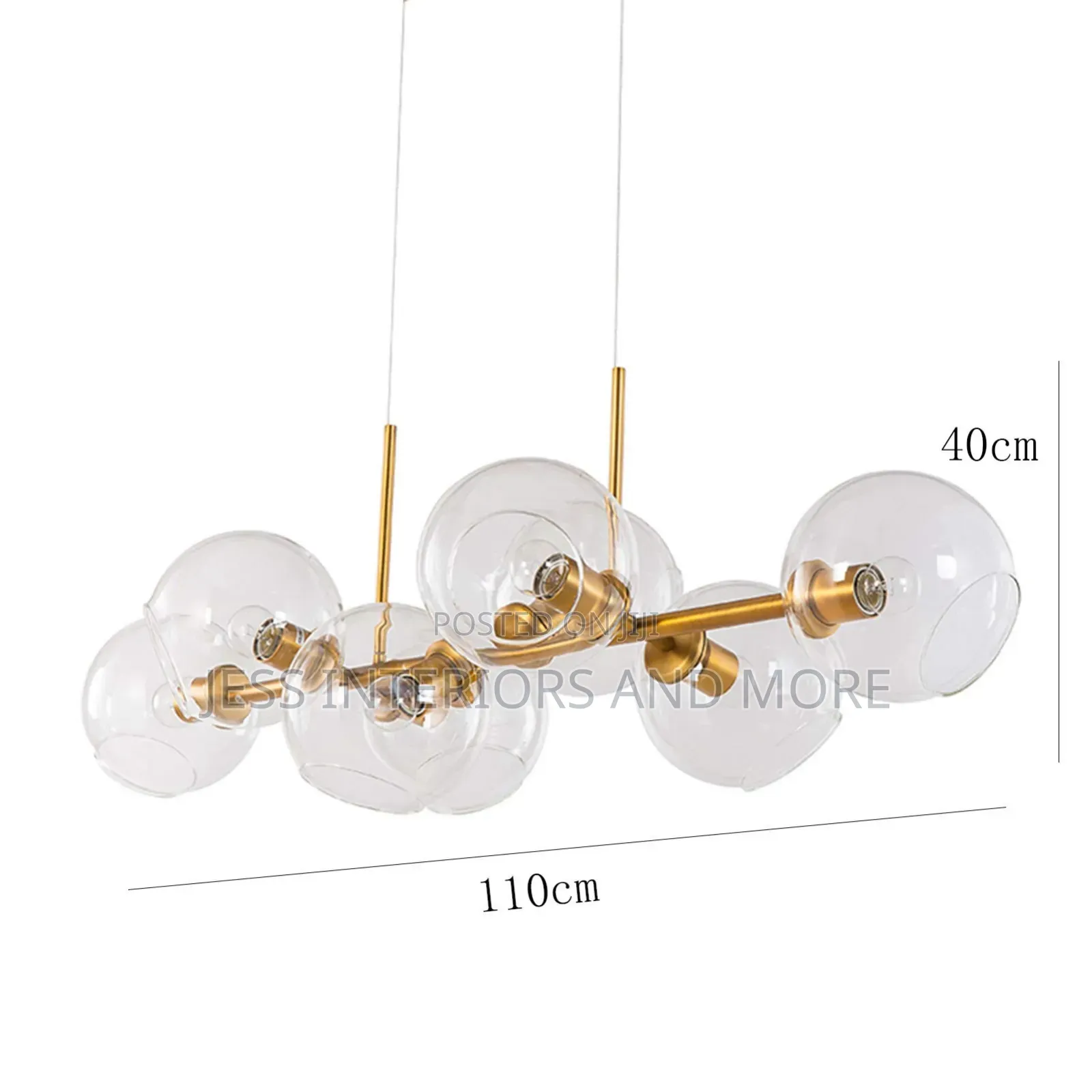 Chandelier (8-Light Linear)