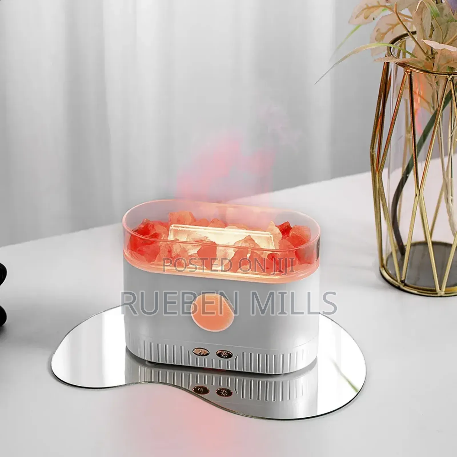 Yu Well Salt Lamp Essential Oil Diffuser Humidifier