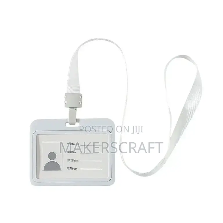 ID Card Holder With Lanyard