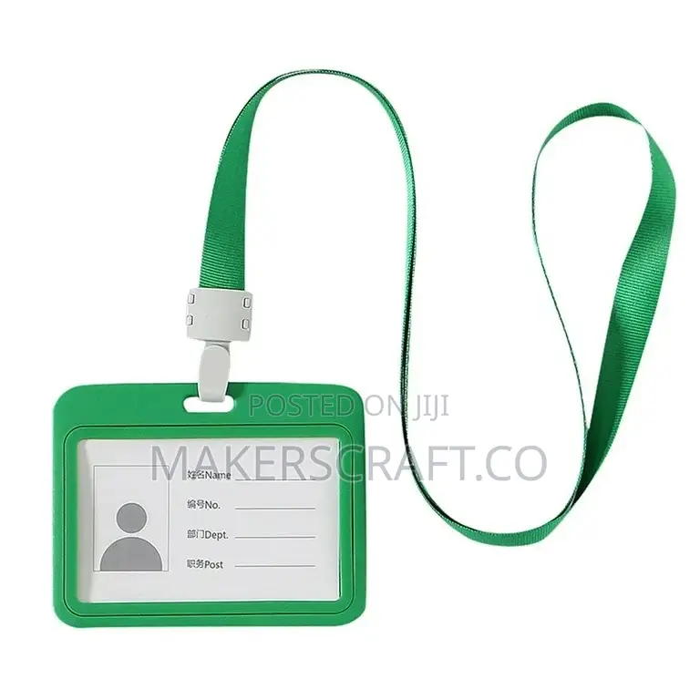ID Card Holder With Lanyard