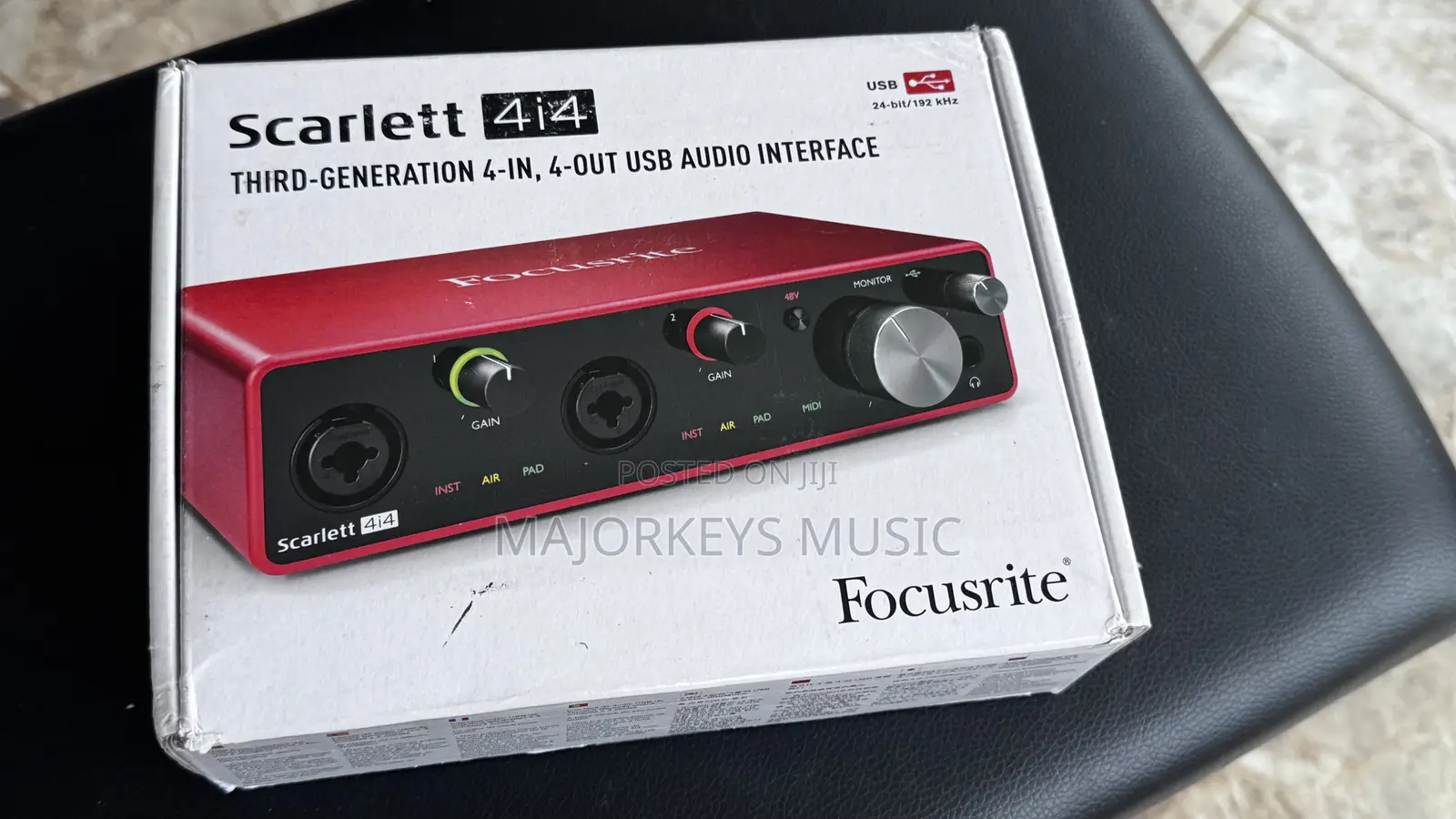 Focusrite 4i4 3rd Gen Audio Interface