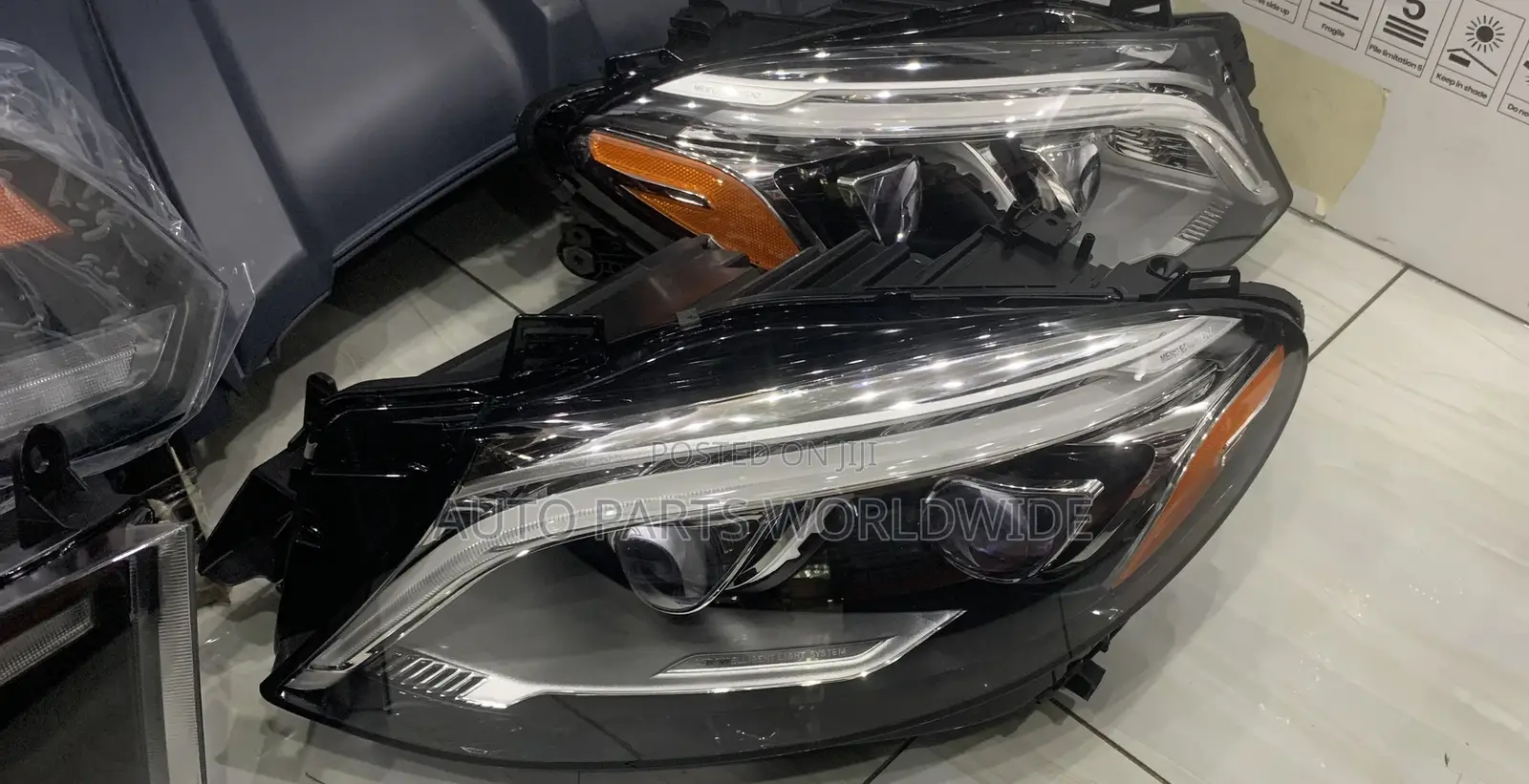 Mercedes Benz Headlights Double Charger C300 W205 2015-2021