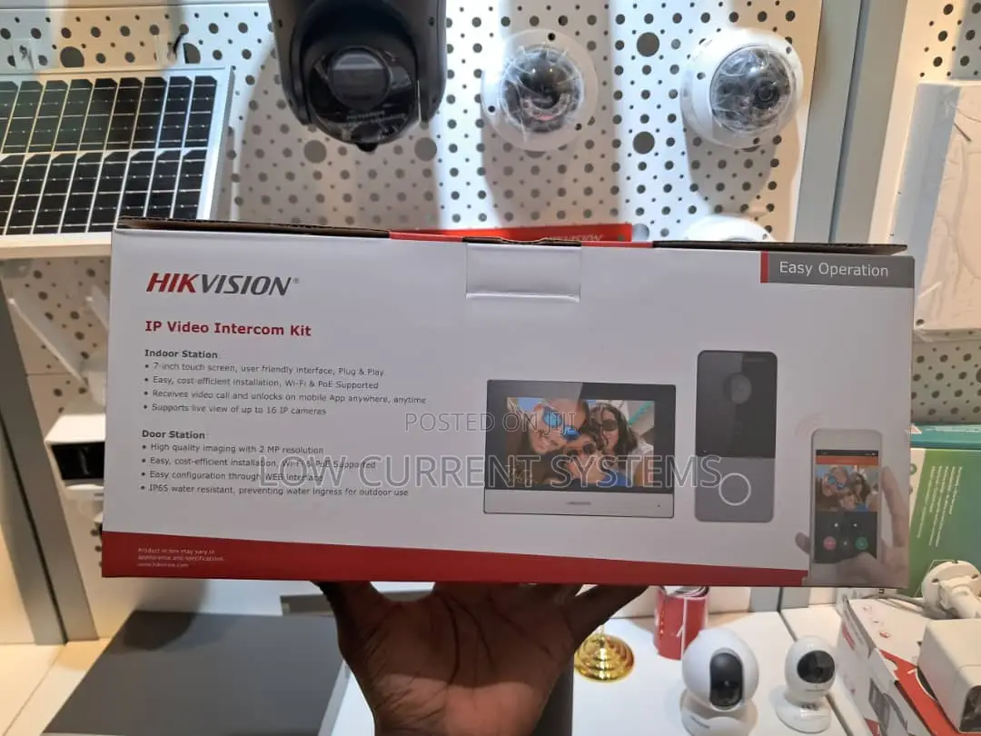 Hikvision Ip Intercome Wirelss Wifi on the Phone Doorbell Ip