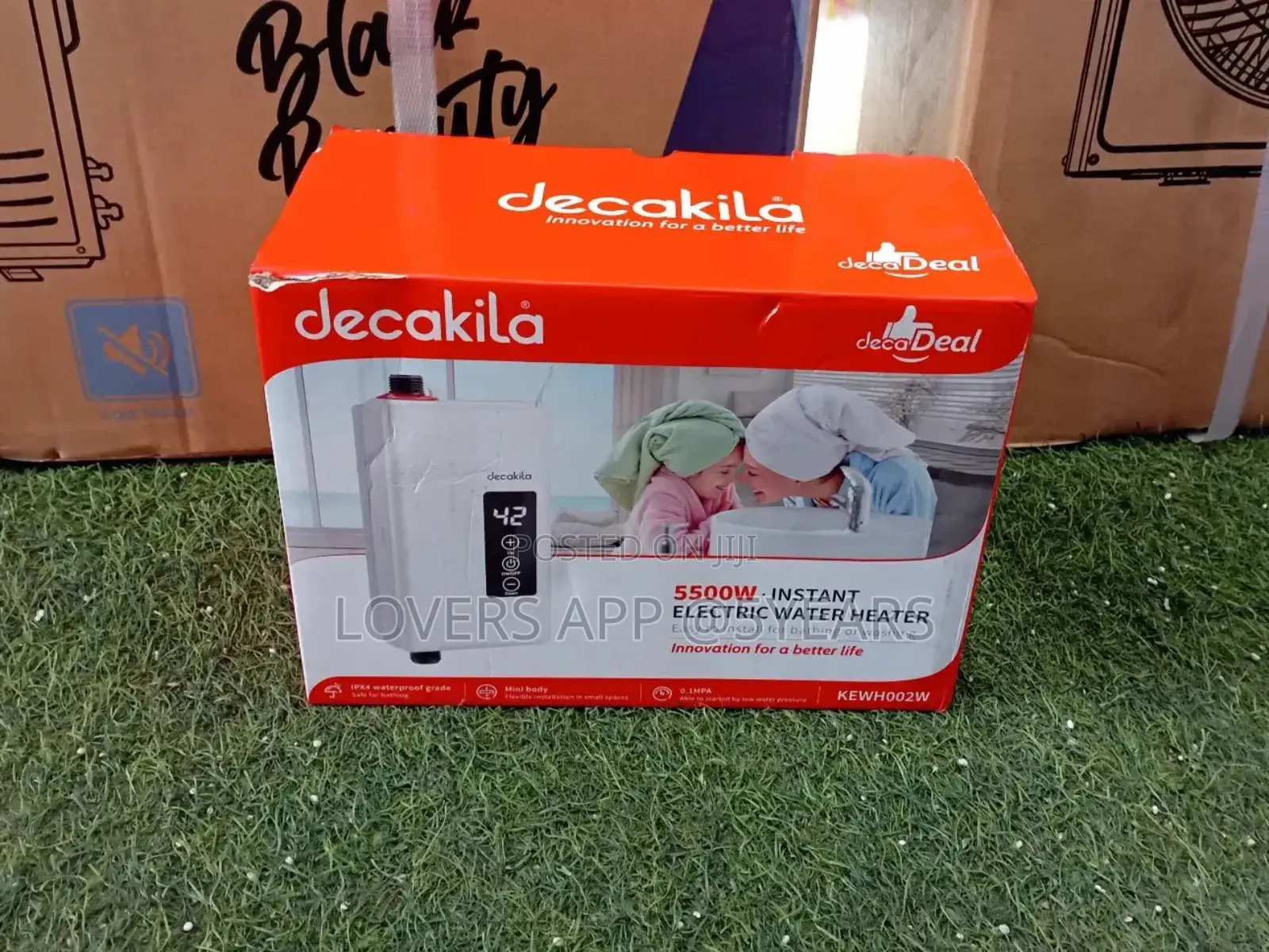 Decakila Appliance Water Heater 5500W Instant Water Heater