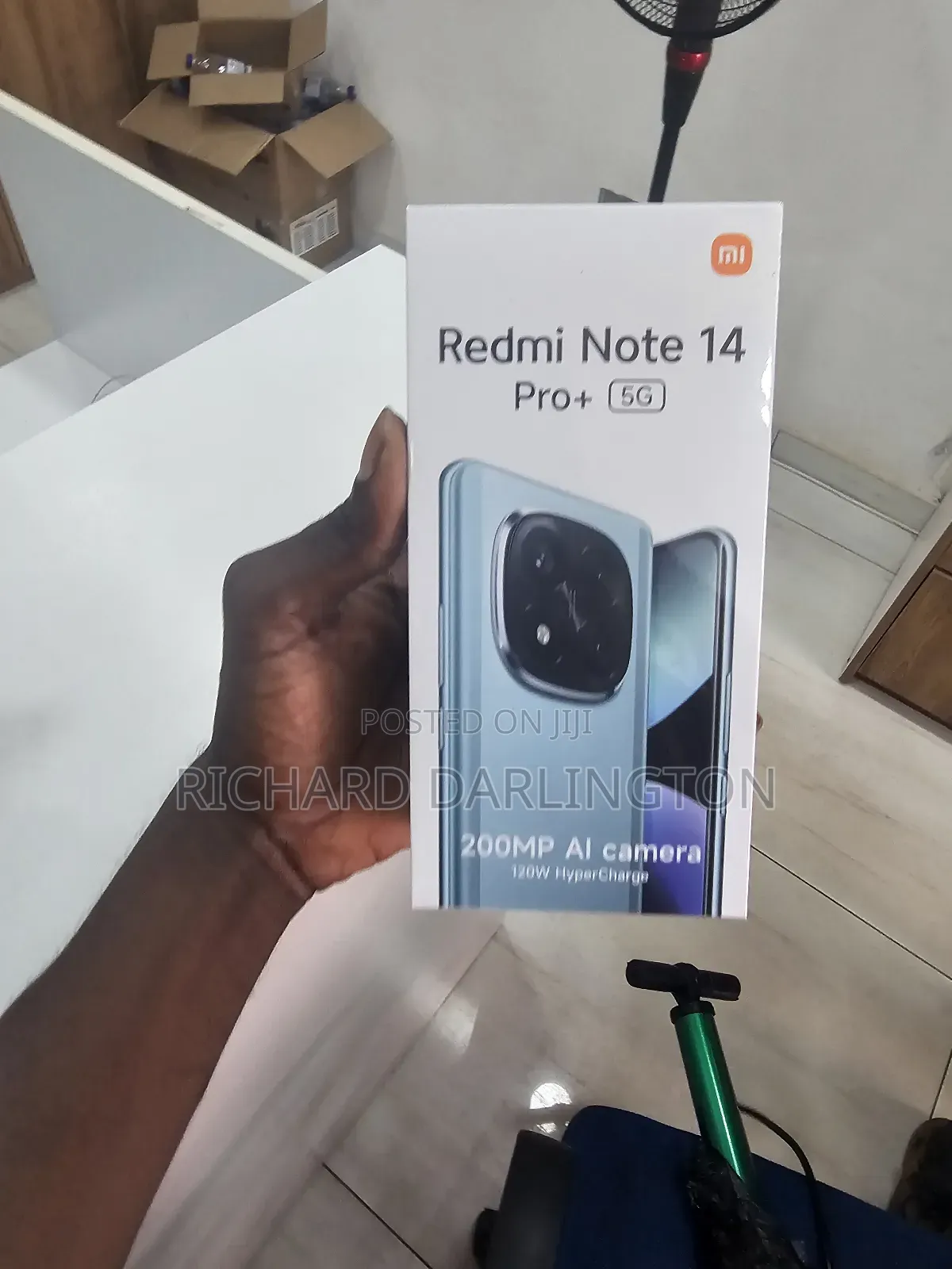 New Xiaomi Redmi Note 14 Pro+ 5G 256 GB Black